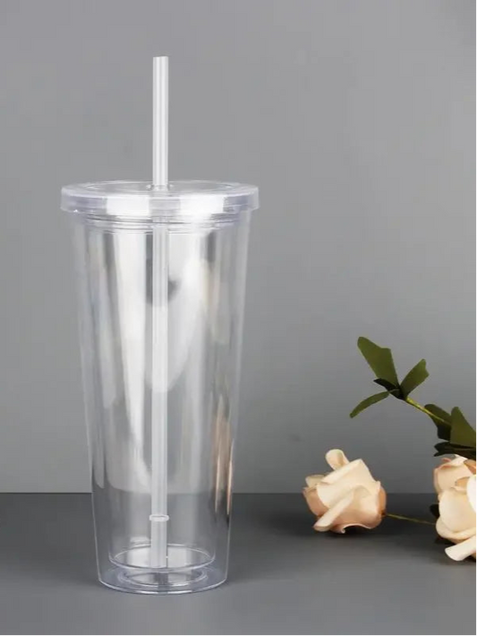 Återanvändbar plastmugg i slitstark plast 450-650 ml